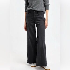 NWT!! FRAME JEANS Le Pixie Wide Leg Size 28